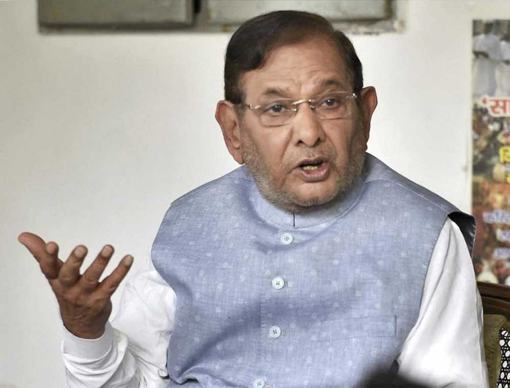 People fed up of BJP govt, yearning for change: Sharad Yadav
