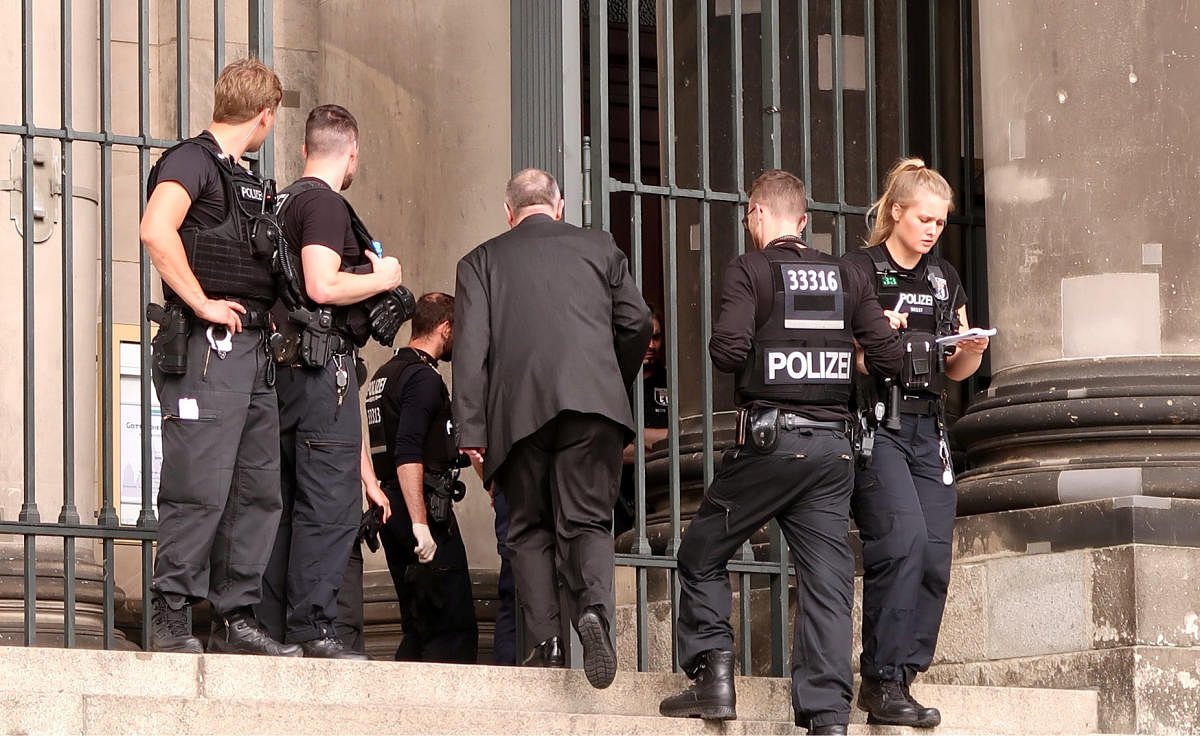 German police shoot knife-wielding man at Berlin Cathedral