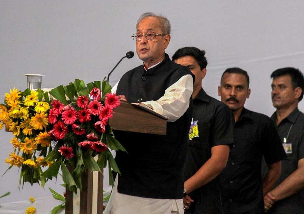 Hatred, intolerance will dilute India's existence: Pranab Mukherjee