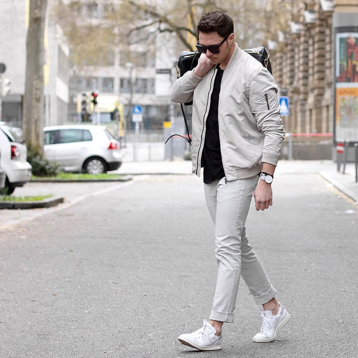 7 snazzy ways to style white sneakers