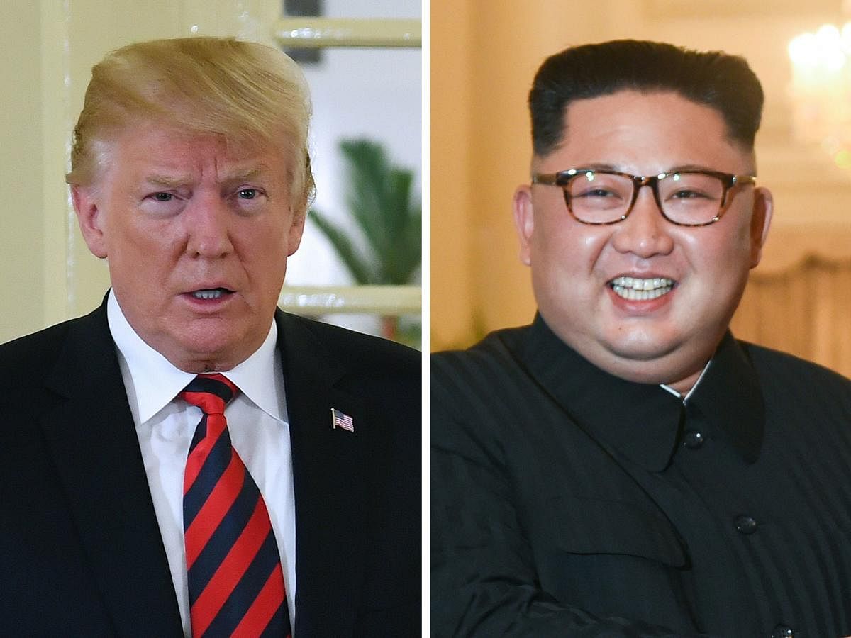 Trump upbeat ahead of N Korean summit