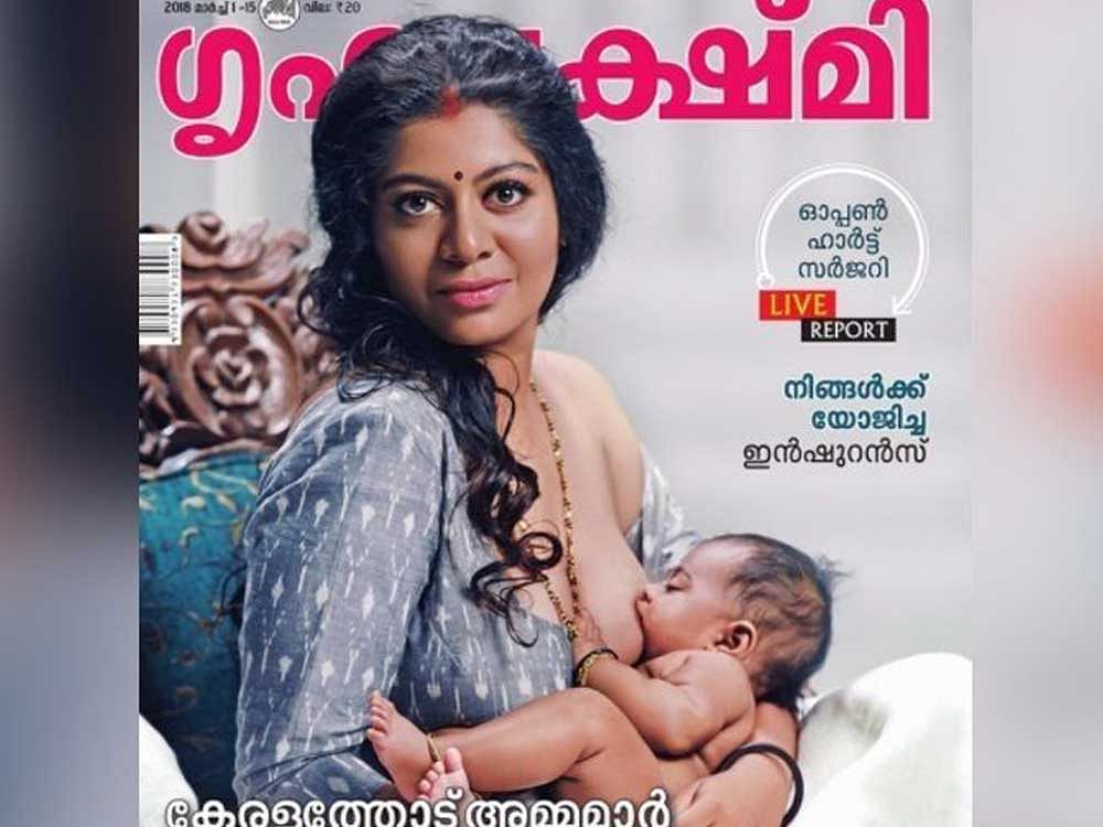 Breastfeeding woman on mag cover not obscene: HC