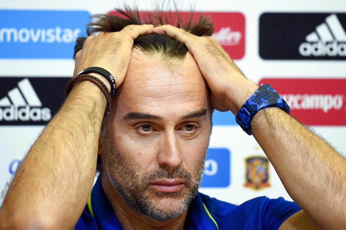 Spanish press blame Lopetegui for exit