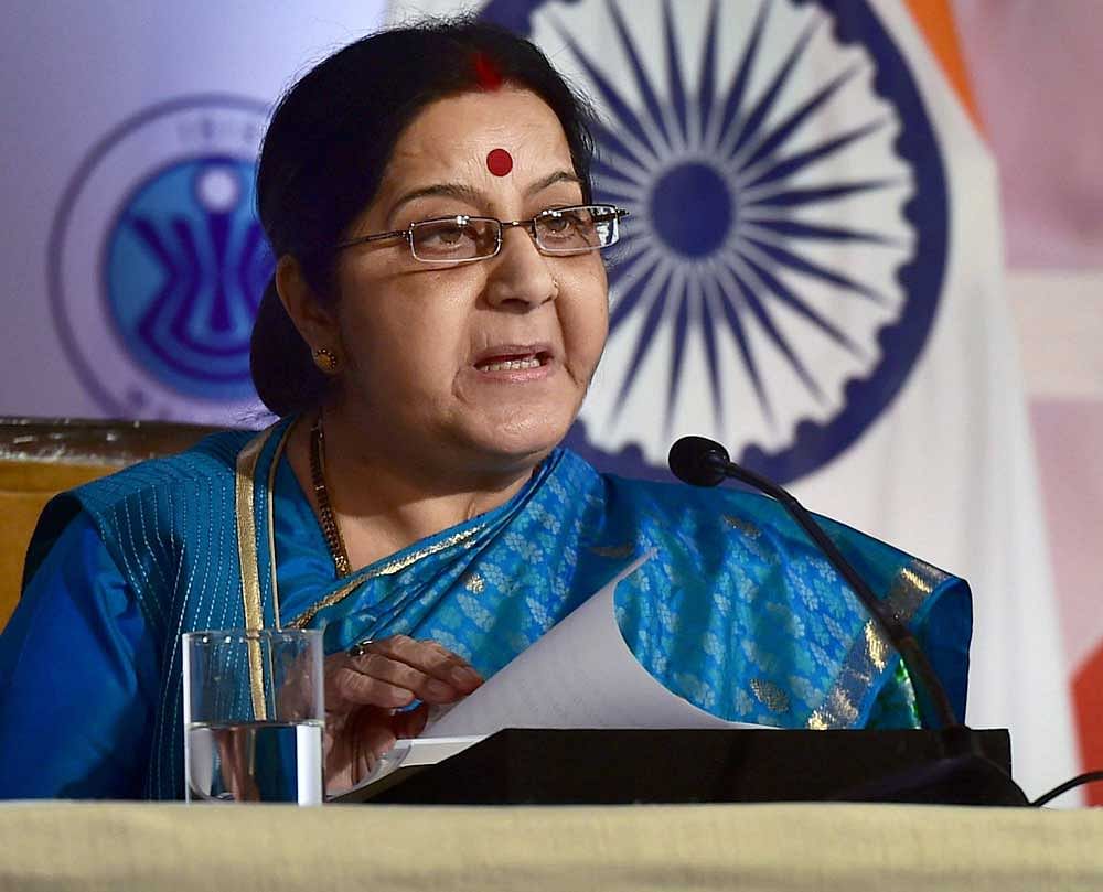 Swaraj assures assistance to Afghan blast victim