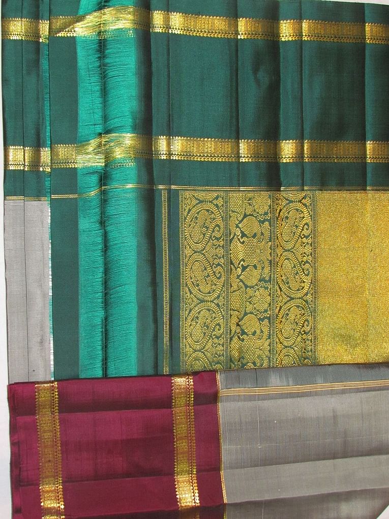 Traditional Silk Sarees by The Karnataka Handloom Development Corporation  Limited, Hubli - YouTube