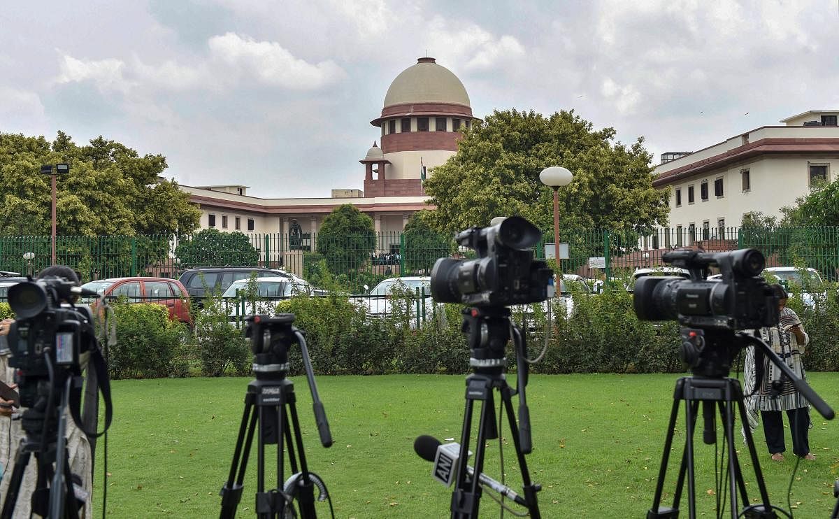 Make rules on live streaming of proceedings: SC to Govt