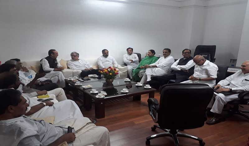 Oppn parties hold meeting for RS Dy Chairman election