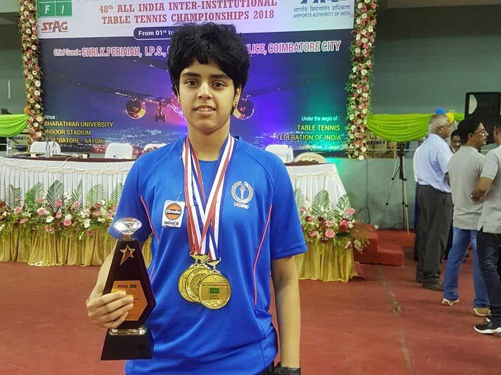 Three gold medals for Archana