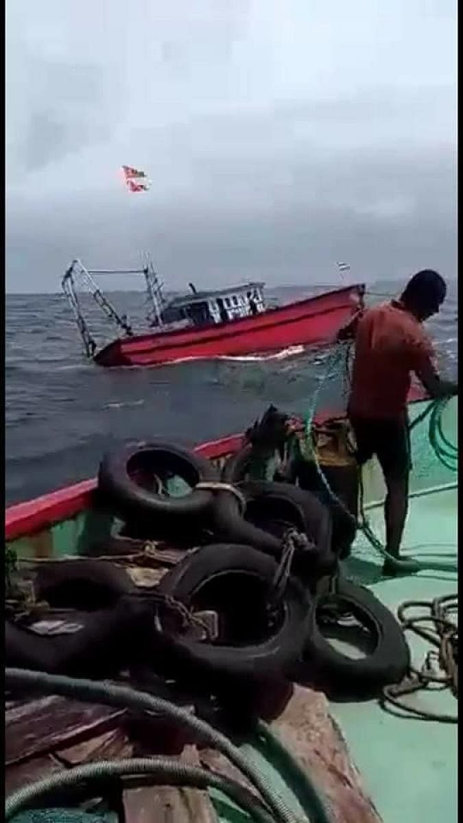 2 boats capsize in Arabian sea, 16 fishermen rescued