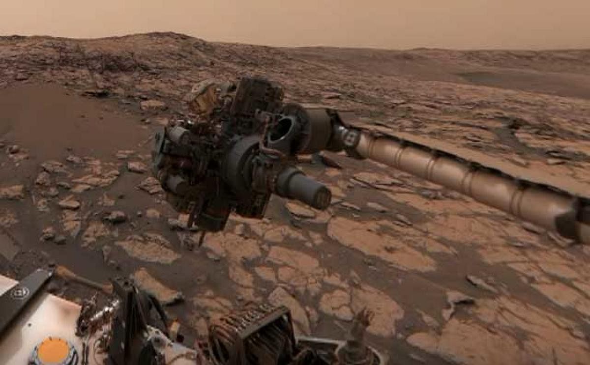 NASA's Curiosity rover captures panoramic view of Mars
