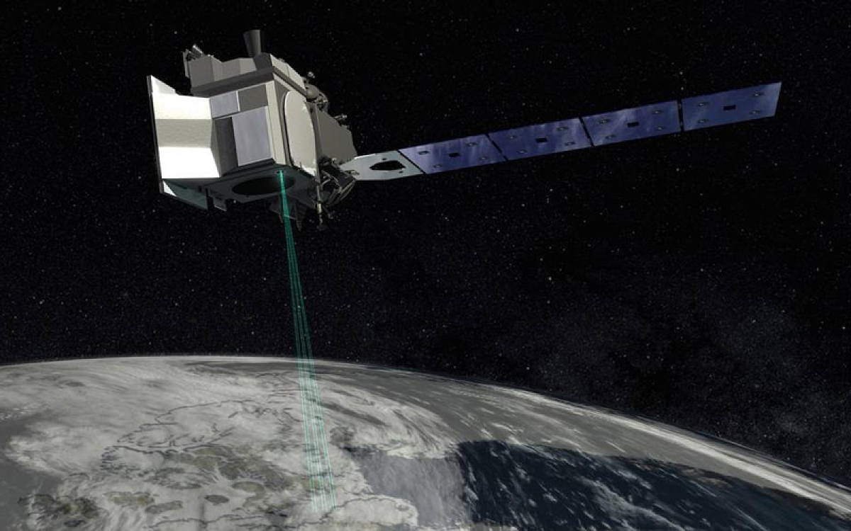 NASA counts down to launch of laser study of ice sheets
