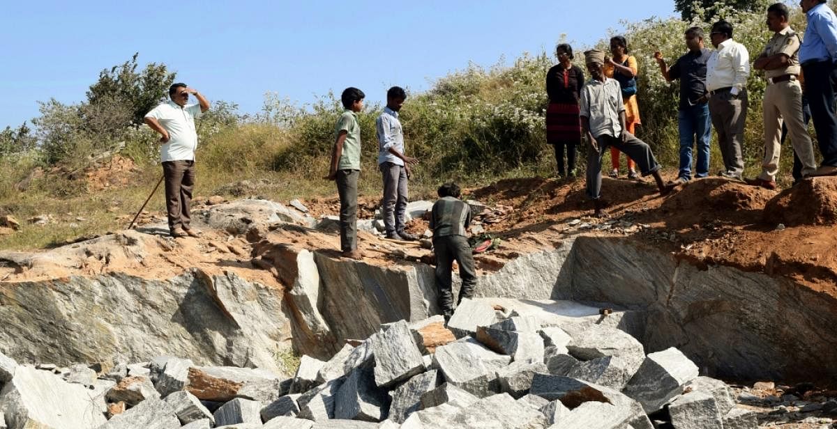 Illegal quarrying rampant in state, says govt report
