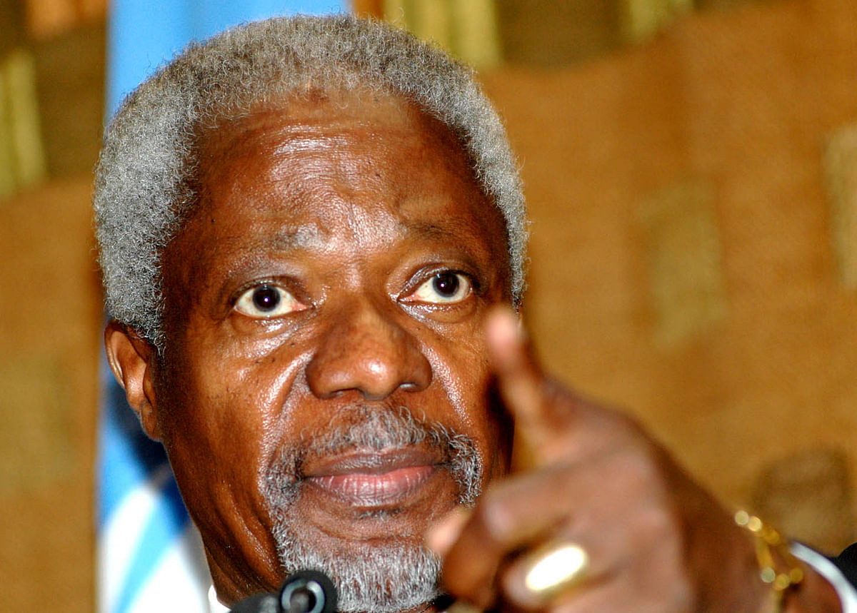  Former UN chief Kofi Annan dies at 80