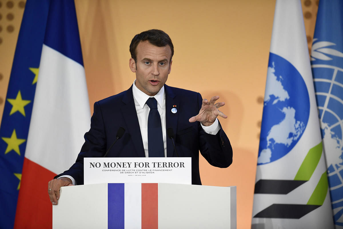 Macron warns over China dominance in Indo-Pacific