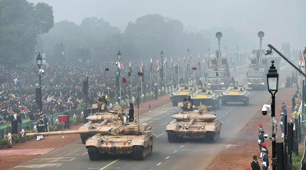 India among world's top five military spenders