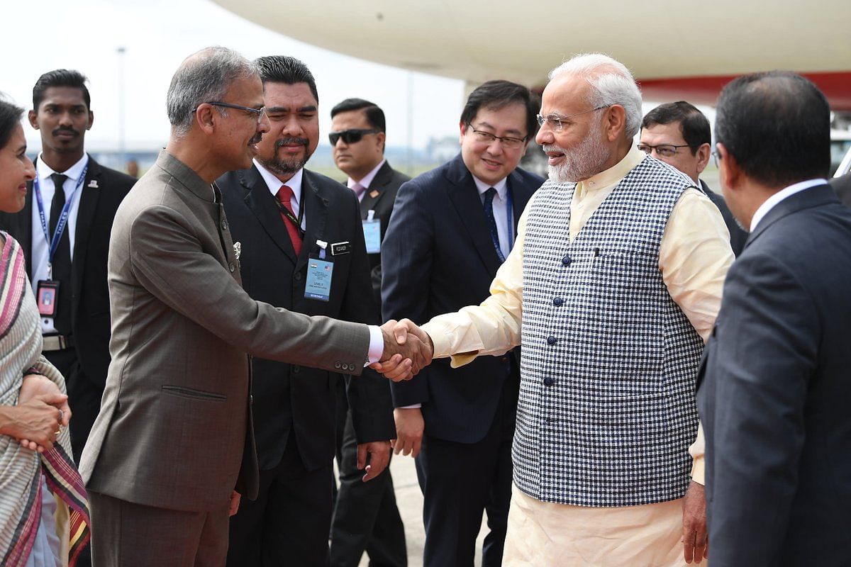 Modi arrives in Malaysia to meet newly-elected PM Mahathir