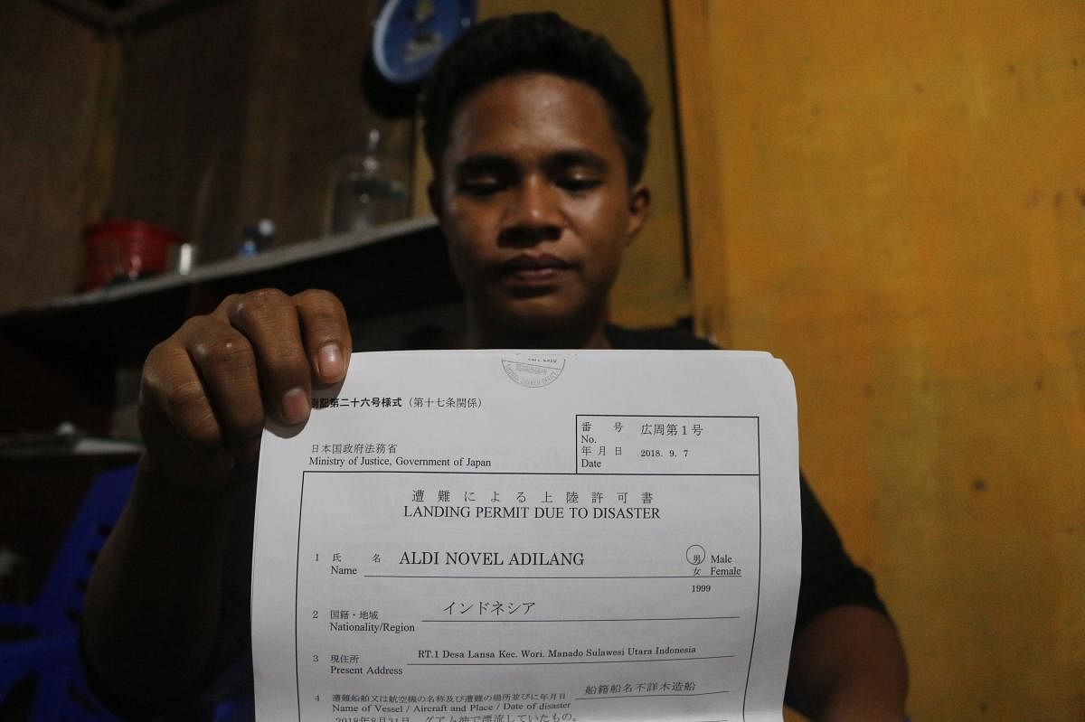 Indonesia teen rescued after 49 days adrift at sea