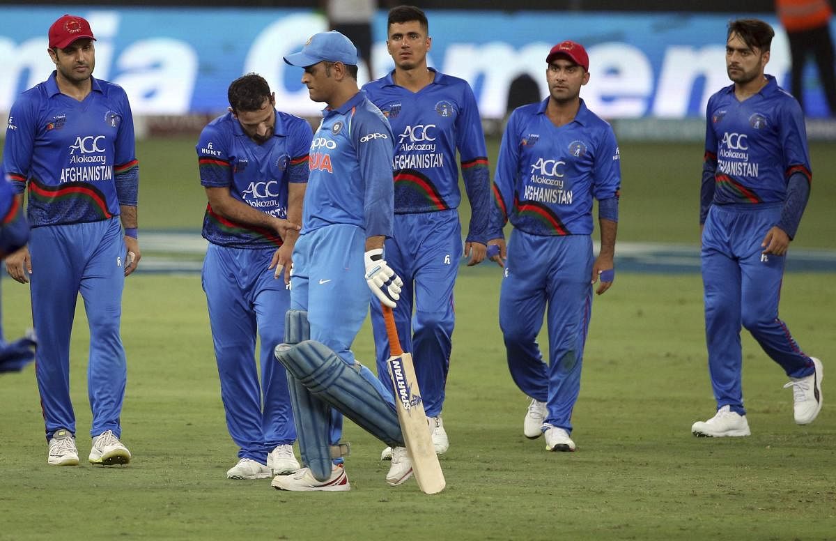 Asia Cup: India, Afghanistan super four match tied