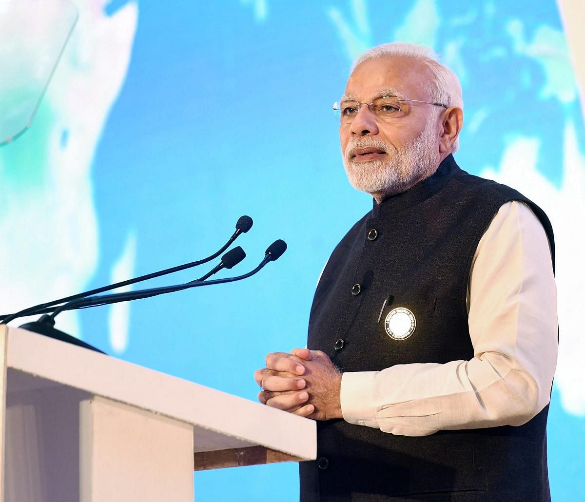 Modi to receive 'Champions of the Earth Award'