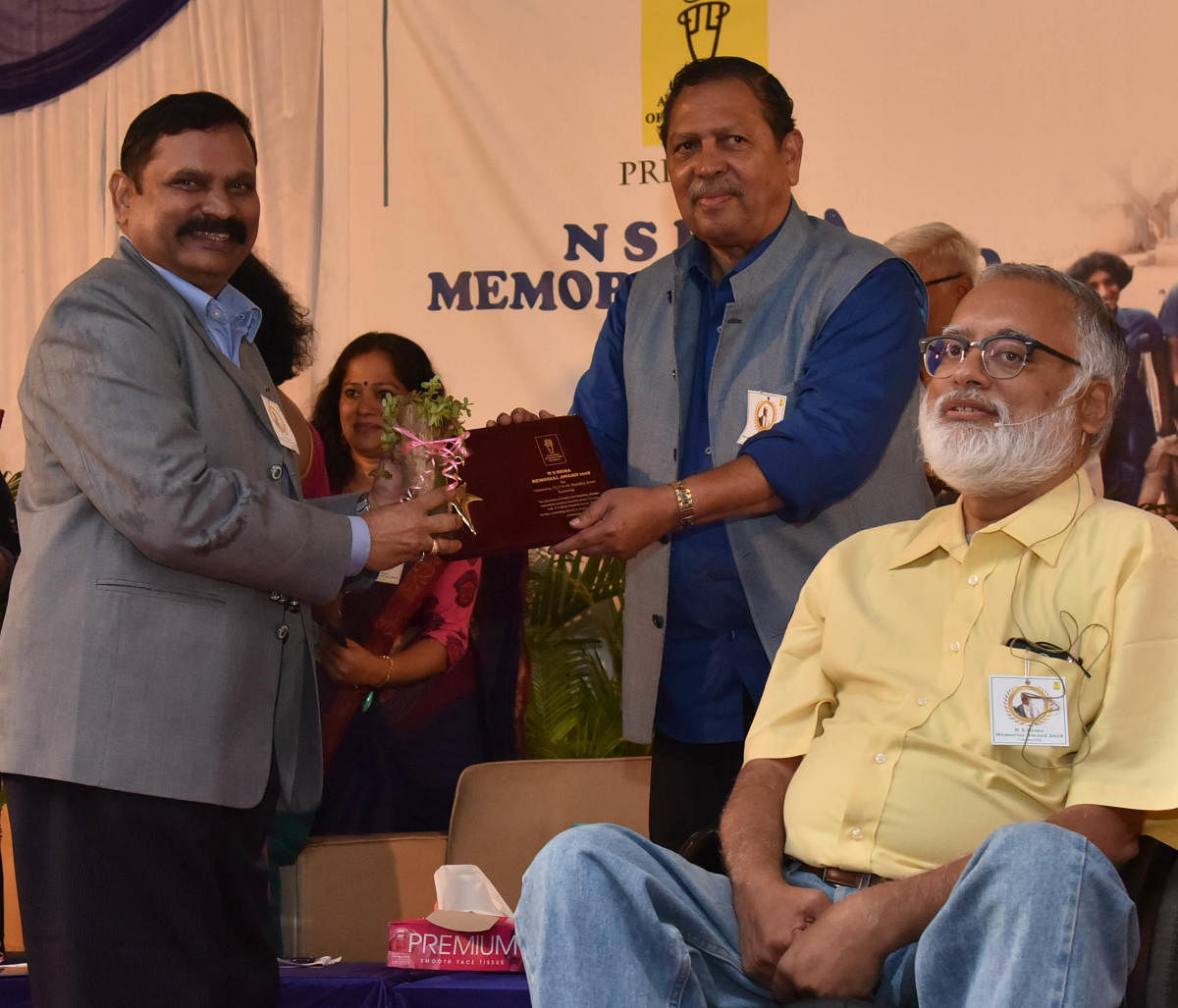 Karnataka Hemophilia Society receives N S Hema award