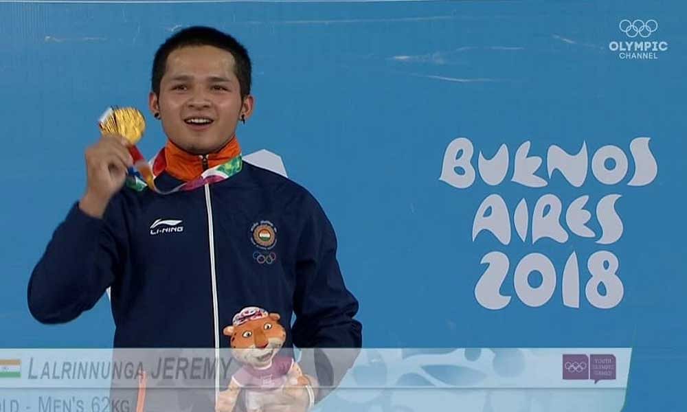 Jeremy claims India's first Youth Olympics gold