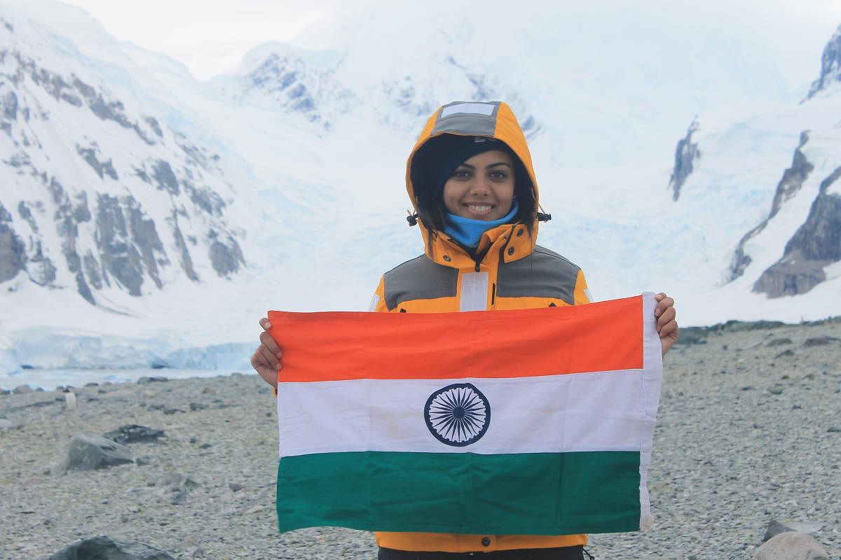 Manipal student explores Antarctica second time