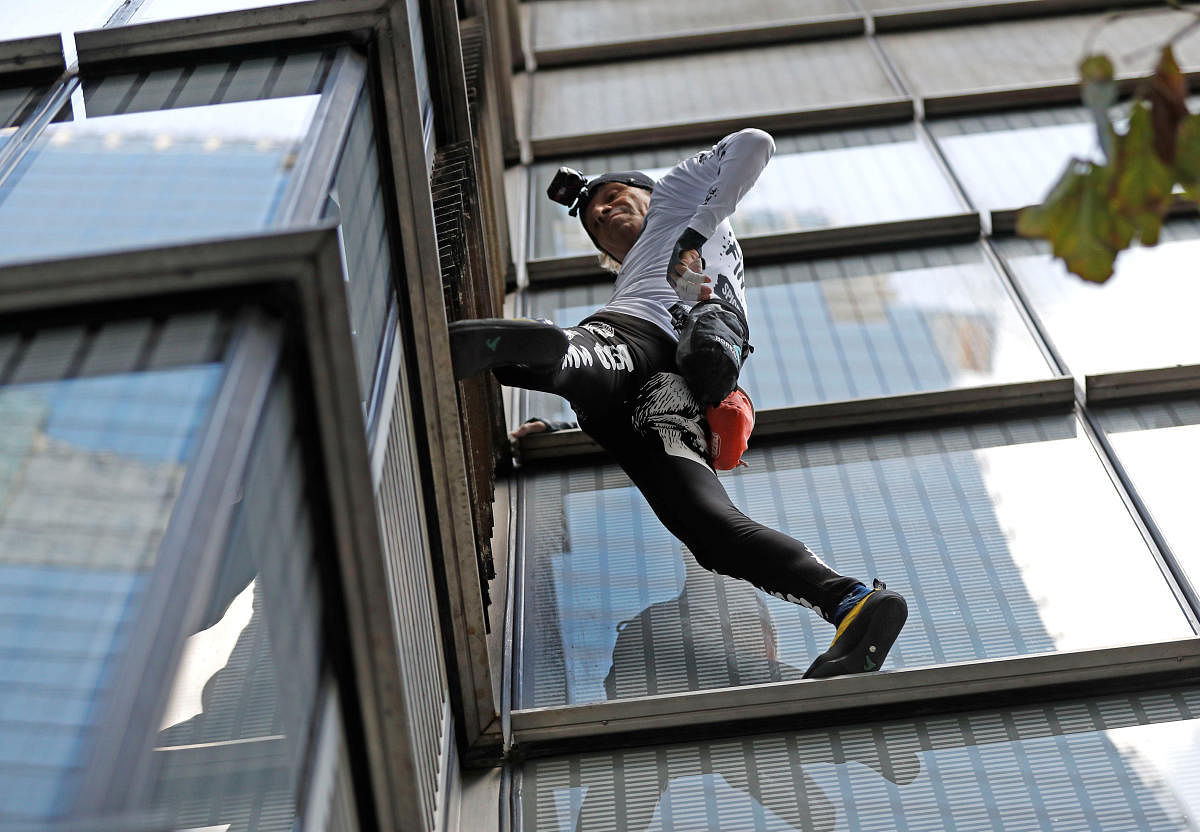 Watch: 'French Spiderman' booked for London tower stunt