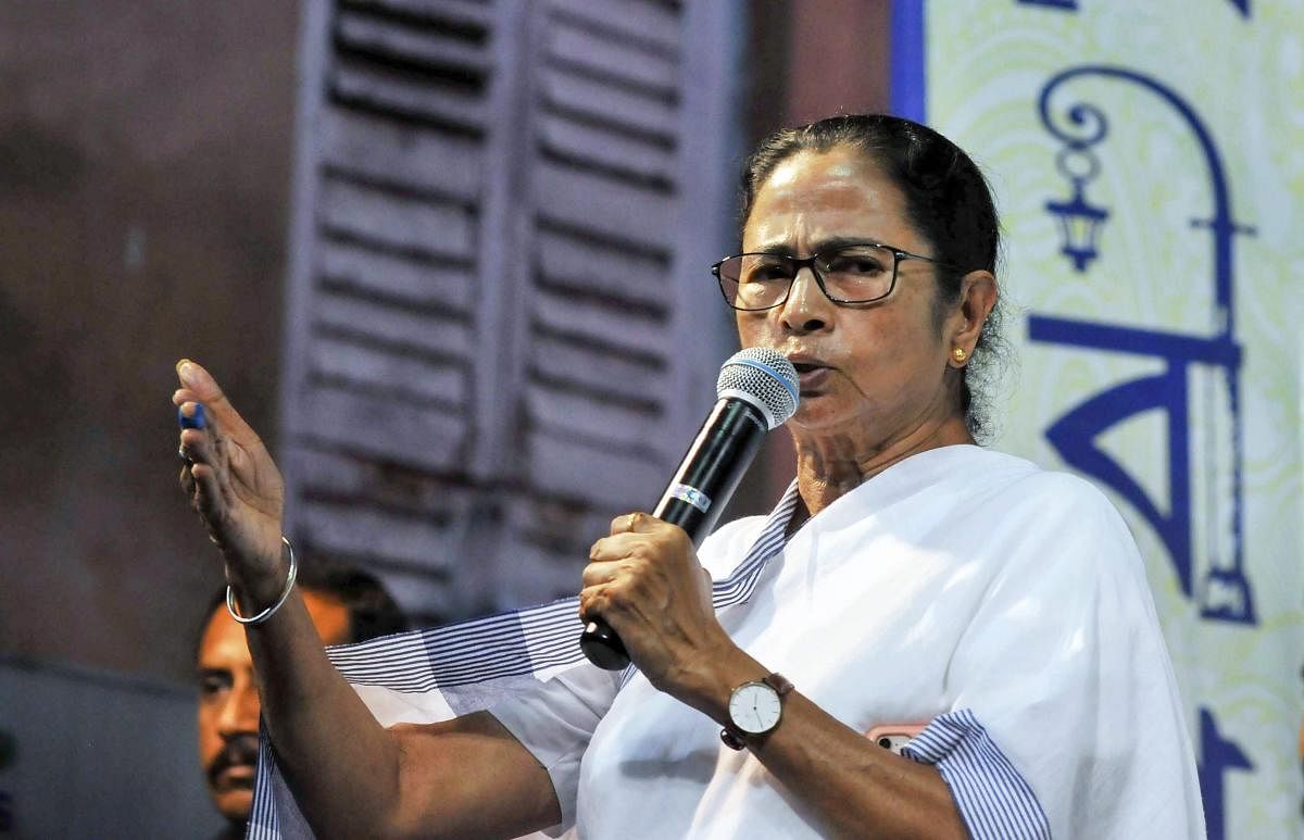 BJP is fake saffron, says Mamata