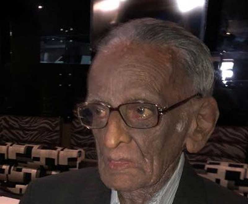 Senior counsel V Tarakram passes away