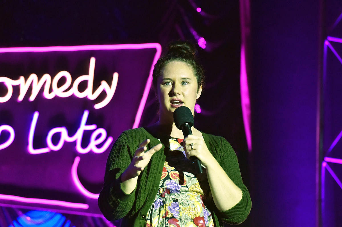 She discovered her love for comedy as a teenager
