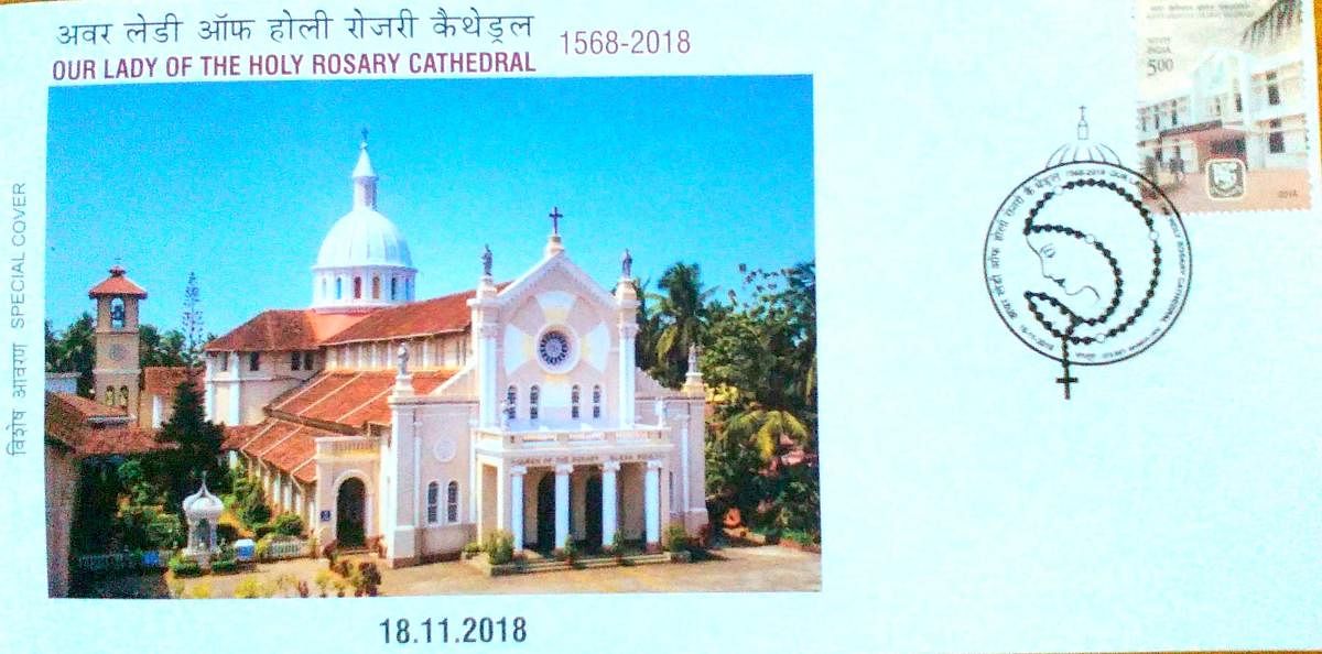 Special postal cover on Rosario Cathedral released