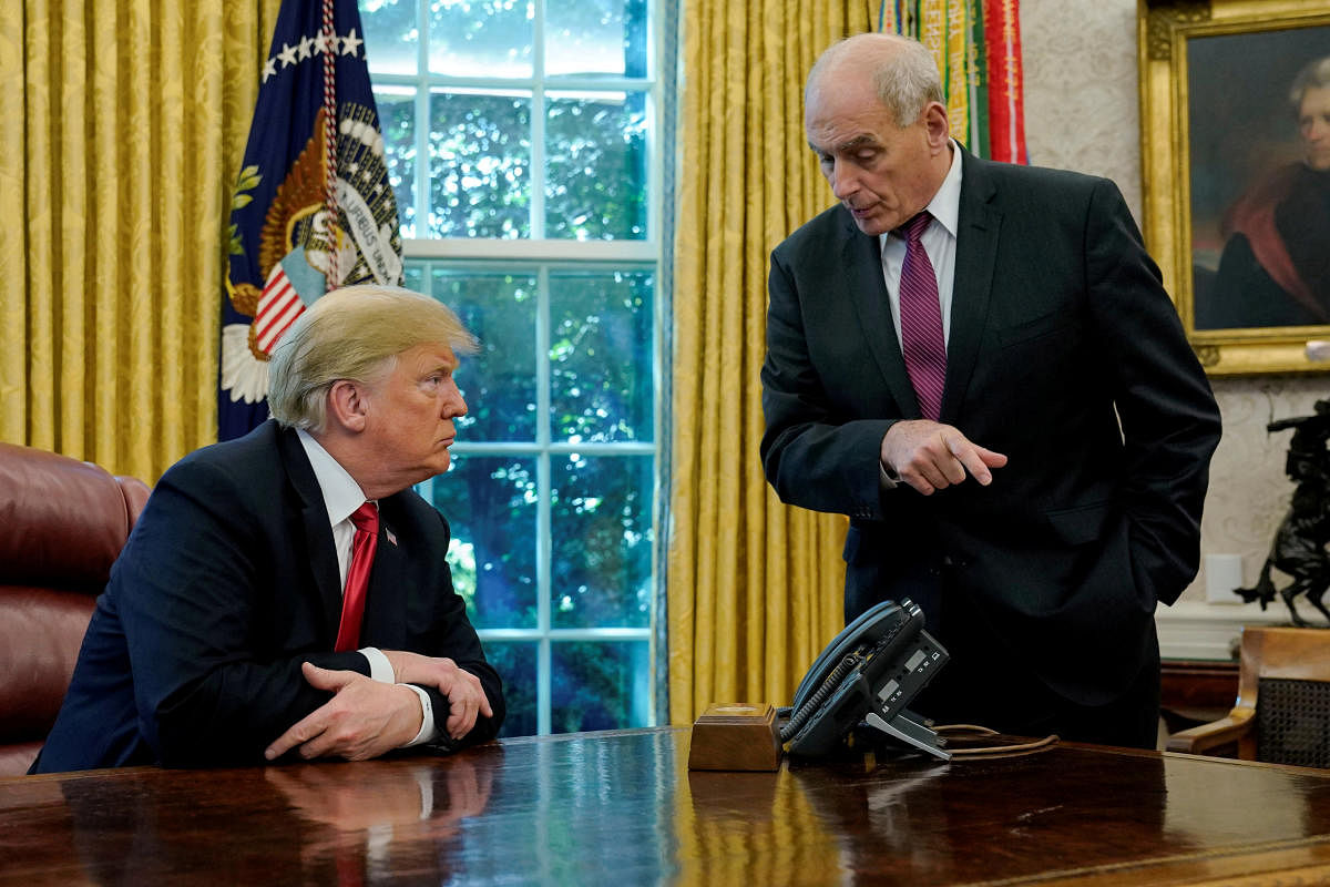 John Kelly to leave White House by year-end: Trump