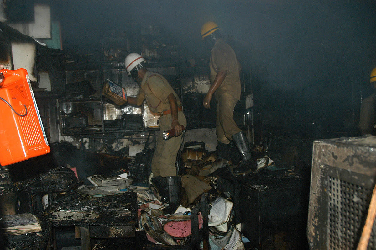 Costly slips: IISc has bad fire safety record