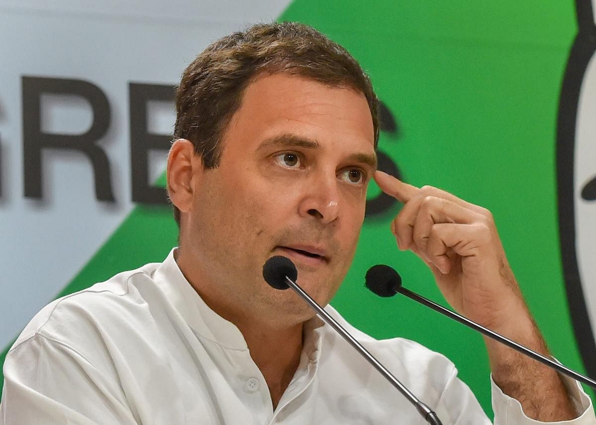 'Shiv Bhakt' Rahul's new makeover in Amethi