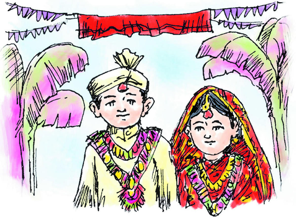 Help me to draw stop child marriage.....​ - Brainly.in