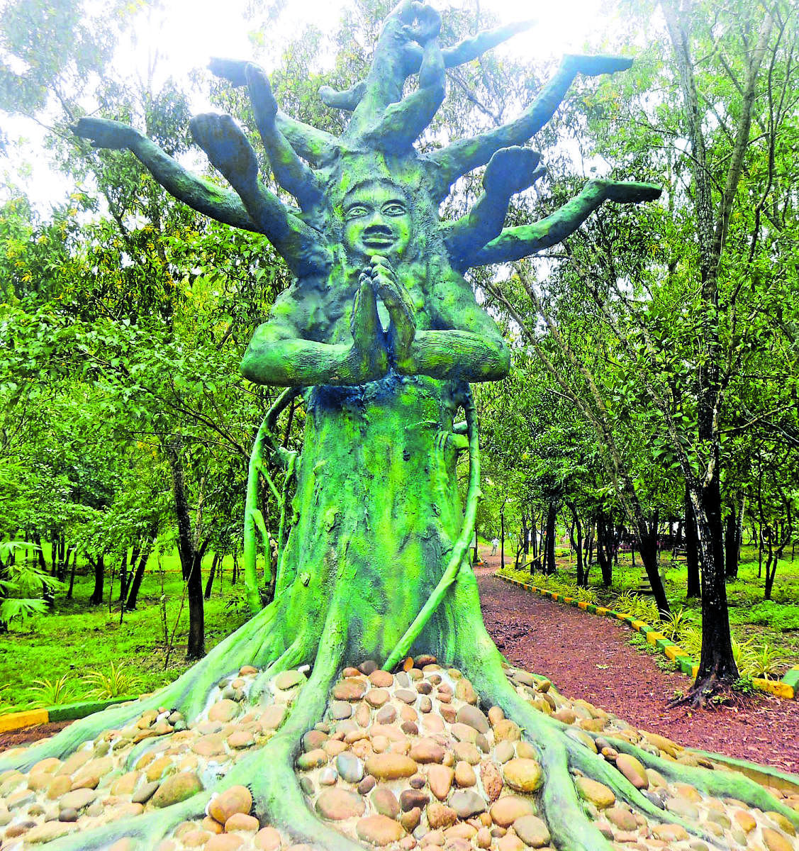 Forest dept takes up works at Tree Park
