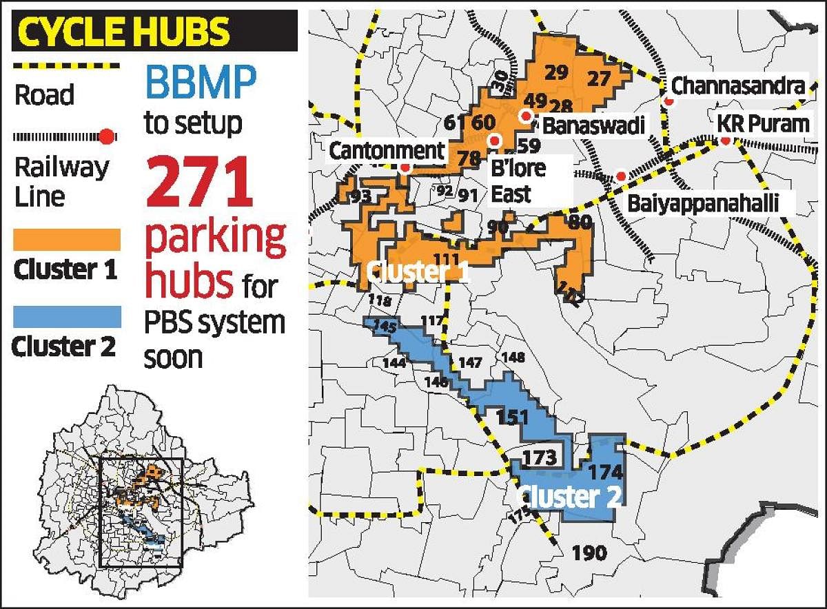 Dedicated cycle parking hubs soon at 271 locations