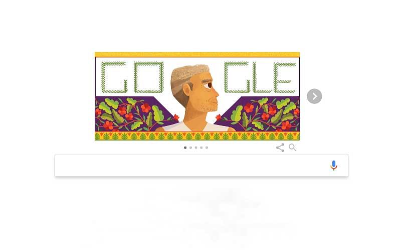 Google doodle celebrates birth anniversary of Baba Amte