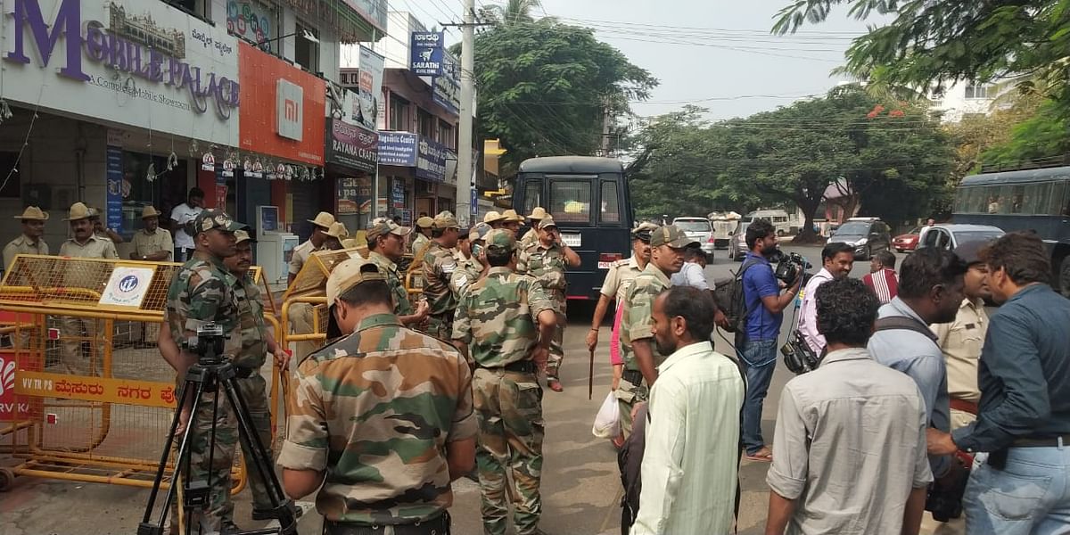 Ahead of protest, security upped for KS Bhagwan's house