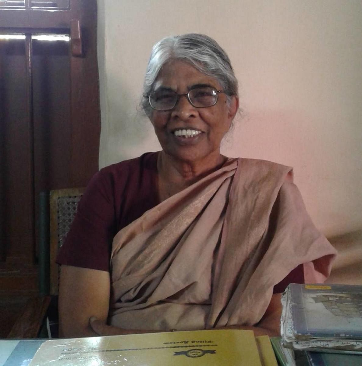 Karavali Gaurava award for Hilda Rayappan