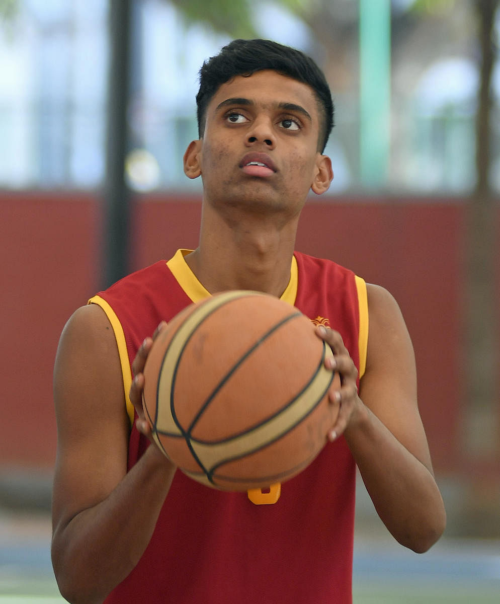 Young hoopster aims to don India colours