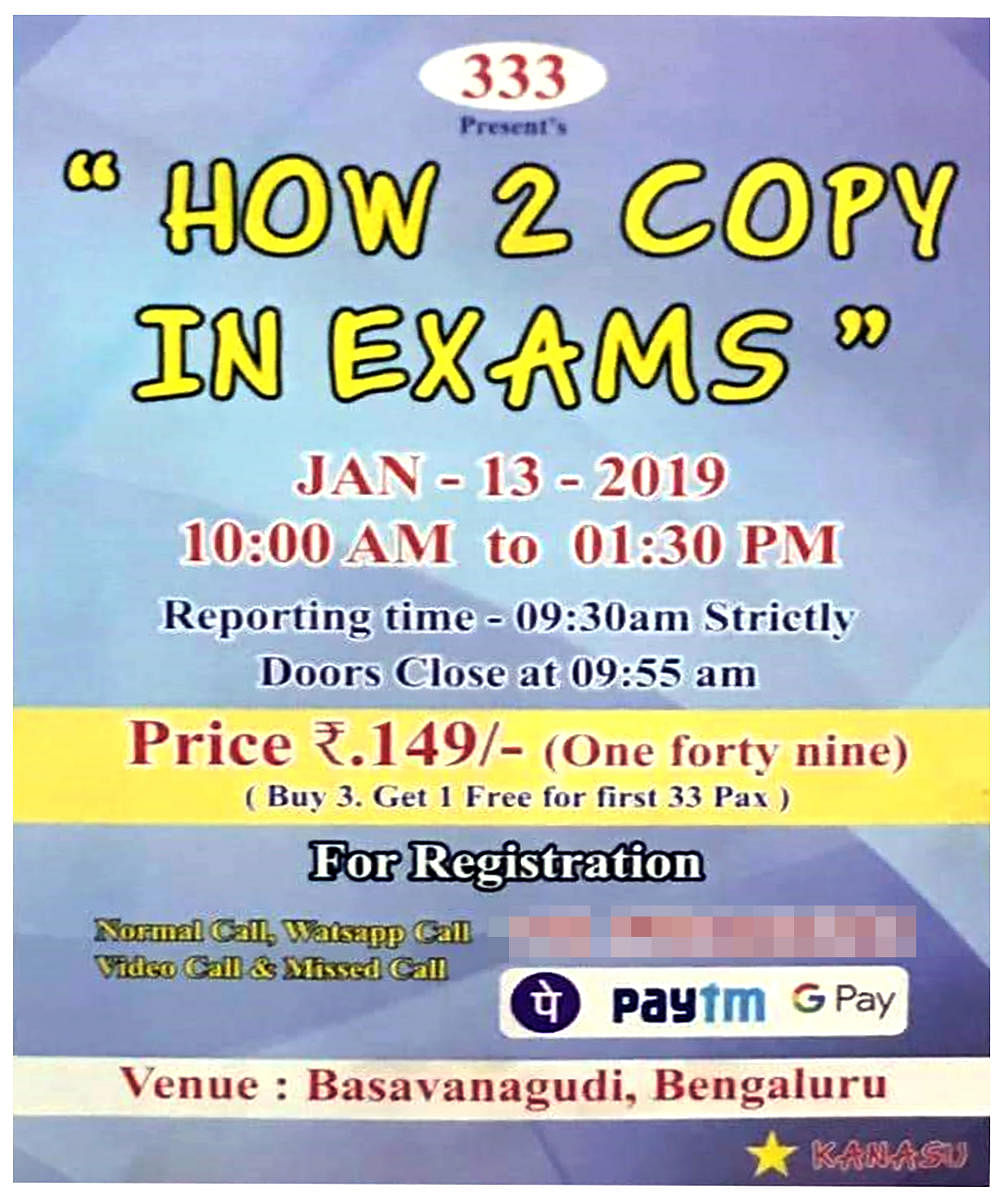 'How to copy in exams' gets viral response