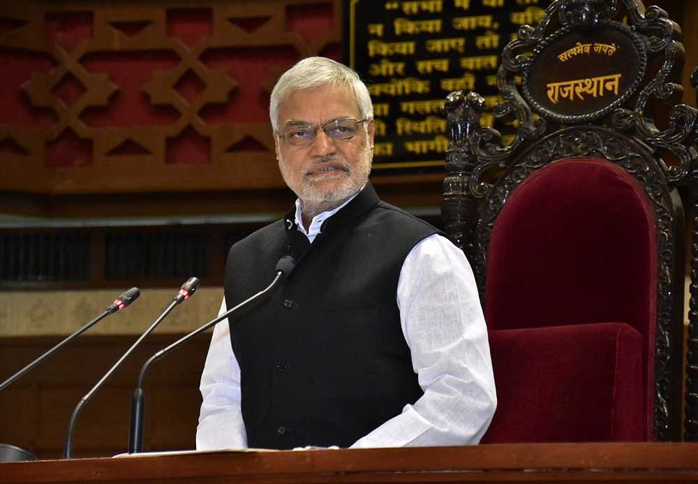CP Joshi elected new speaker of Rajasthan Assembly