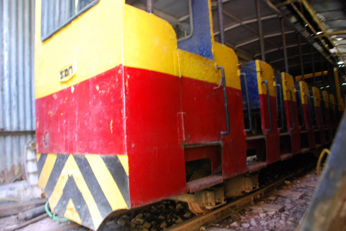 Toy train Cauvery Express no longer chugs at Raja Seat