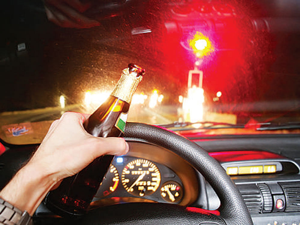 Ex-ASP booked for drunk driving