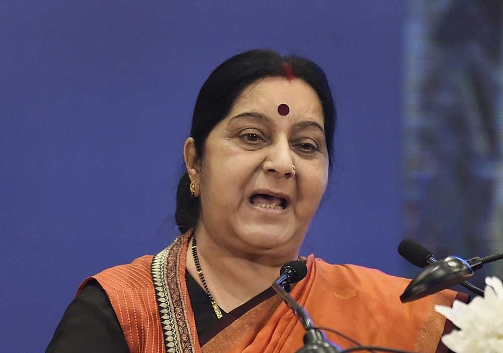 Swaraj to meet Chinese FM in Beijing next month