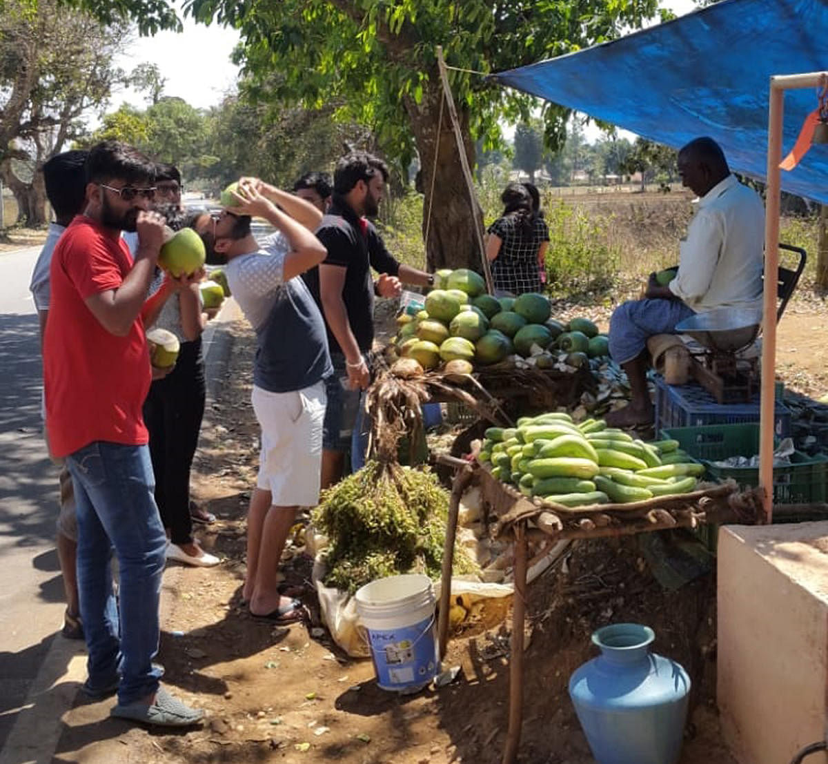 Demand for tender coconut, watermelon rises 