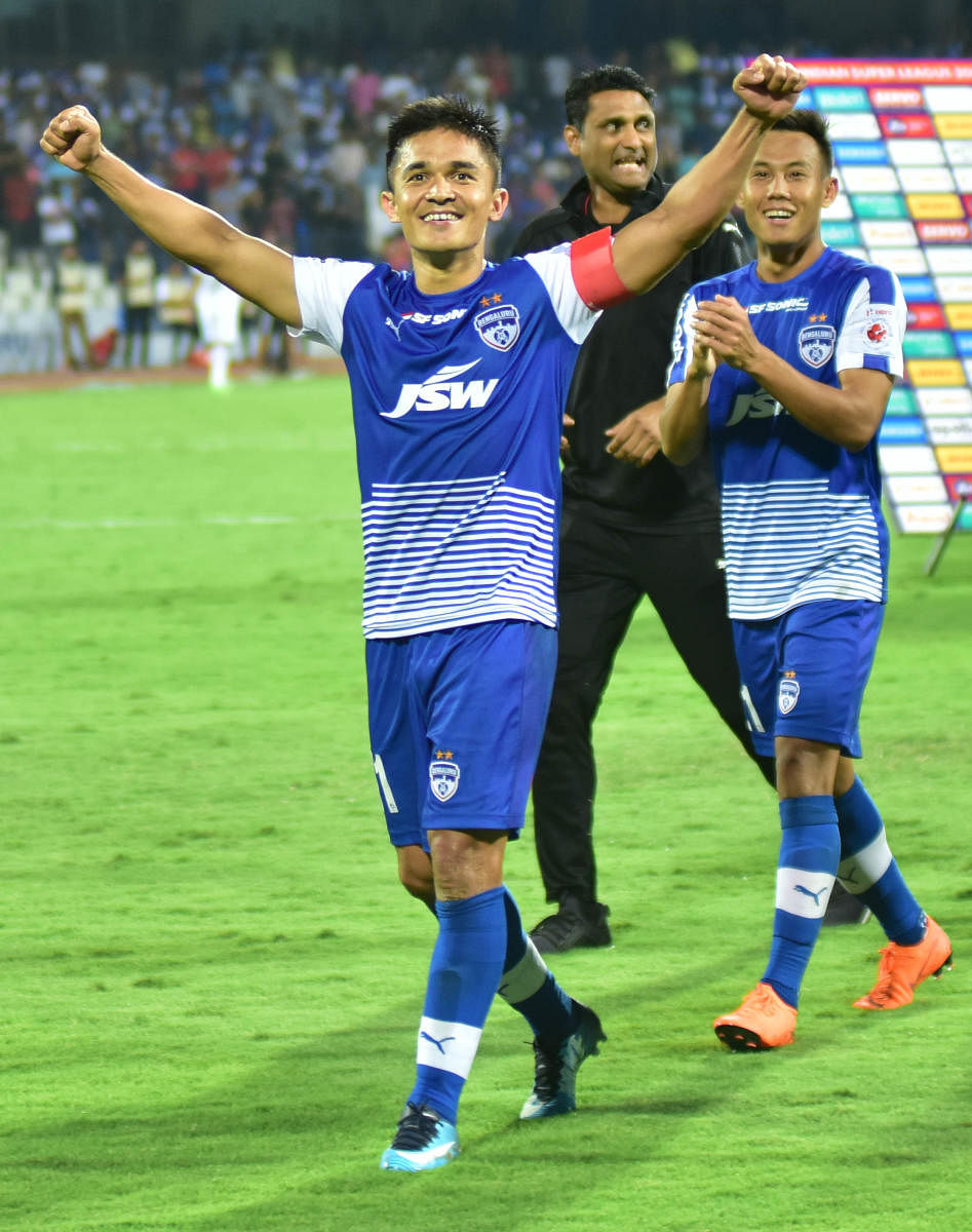 Focus now on AFC Cup, says Chhetri