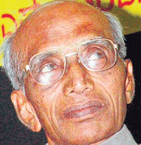 Veteran Kannada writer Ko Channabasappa no more 