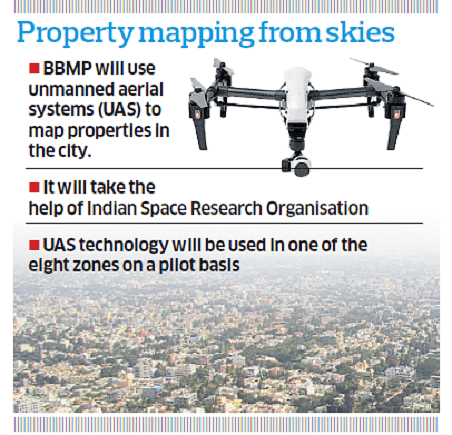 BBMP set to use drones to map properties